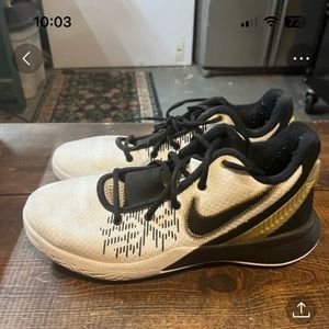 Nike Kyrie Flytrap 2 ' Gold Black' White/Metallic Gold/Black Basketball Shoes